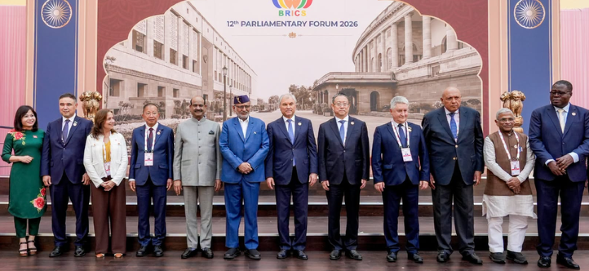 Om Birla Calls for Peace, Justice at BRICS Parliamentary Forum 2026