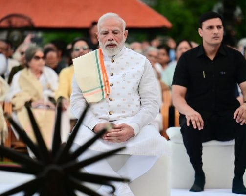 PM Modi Recalls Gandhi’s Timeless Message at Gandhi Smriti