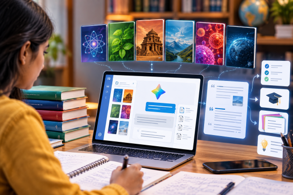 Gemini Notebook textbooks expand free study resources in India