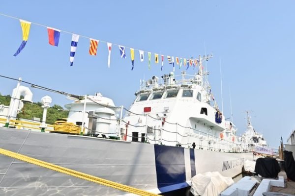 ICGS Ajit Commissioned by Indian Coast Guard in Goa