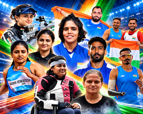 India Makes a Dazzling Start at Asian Para Games 2026: 11 Medals on Opening Day