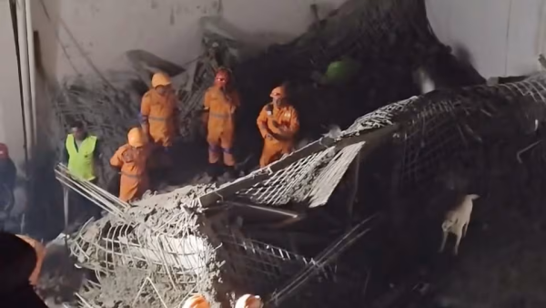 Harsh Vihar building collapse leaves one dead, another feared trapped