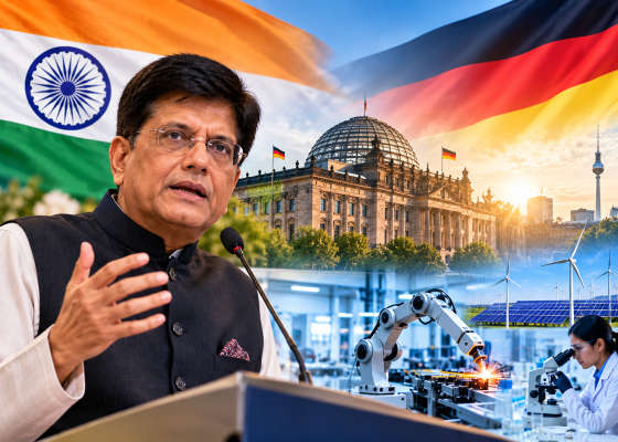 Piyush Goyal Envisions India-Germany R&D and Manufacturing Push