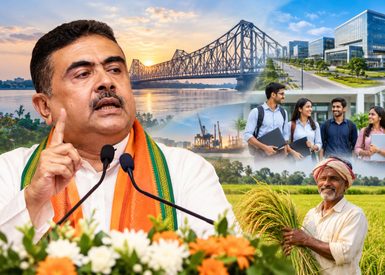 Suvendu Adhikari Promises Jobs and Growth for Bengal