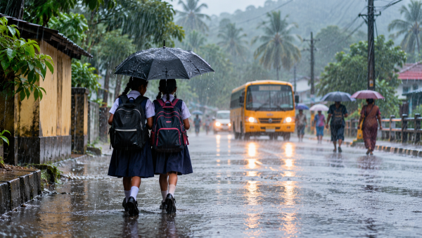 Palakkad school holiday declared for October 26 amid heavy rain