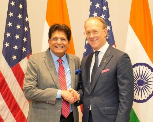Piyush Goyal Meets Estée Lauder CEO to Explore Greater India Presence