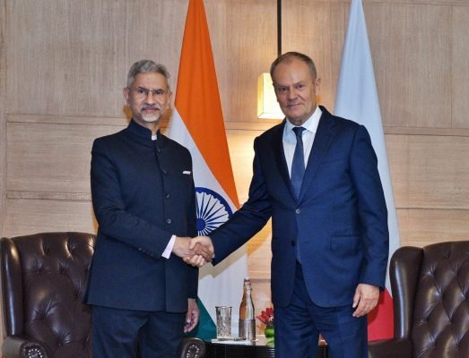Jaishankar Meets Donald Tusk, Discusses India-Poland Ties