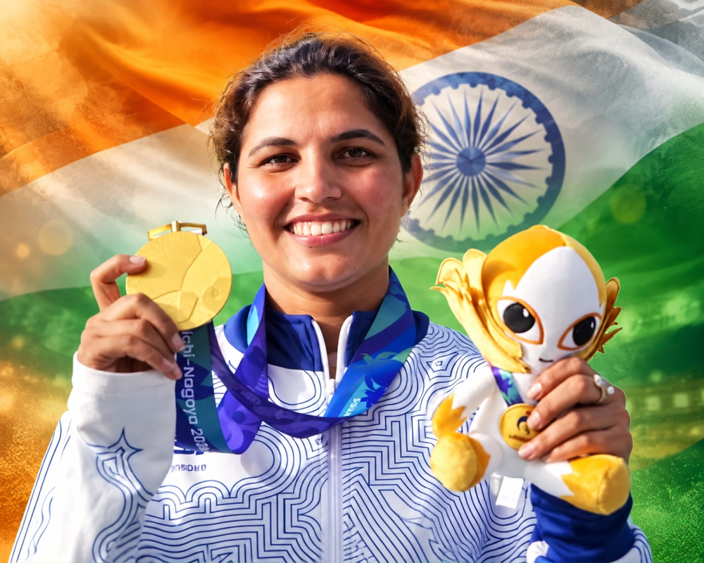 Neeru Dhanda named India’s women’s flag bearer for the Asian Games 2026 closing ceremony