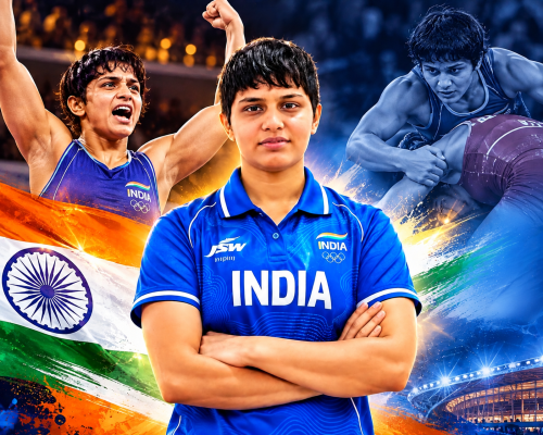 Antim Panghal Secures Maiden Silver in Women’s 53kg Wrestling at Asian Games 2026