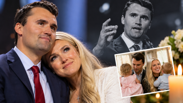 Erika Kirk shares birthday remembrance of late husband Charlie Kirk