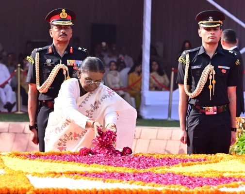 President Murmu Pays Tribute to Lal Bahadur Shastri on His Birth Anniversary