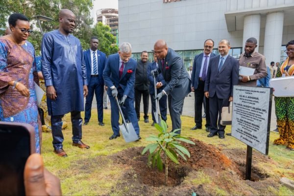 Jaishankar Joins Ghana Leaders in Tree-Planting Initiative