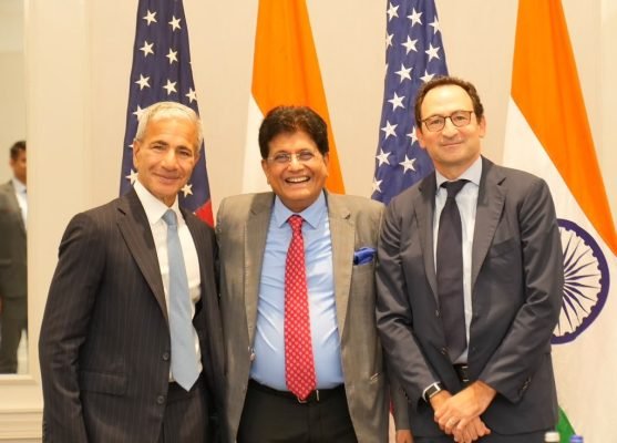 Piyush Goyal Meets Blackstone Leadership to Deepen Investment in India