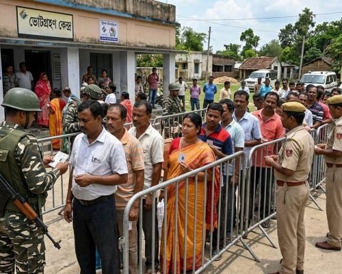 Nandigram and Rejinagar By-Elections: Tight Security for Peaceful Polling