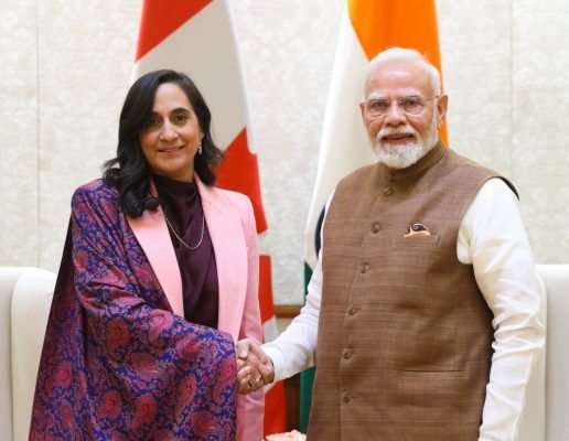 PM Modi Meets Canadian FM Anita Anand to Strengthen India-Canada Ties