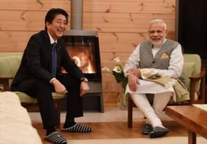 PM Modi and Shinzo Abe 