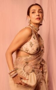 Malaika Arora in Sheer Saree: A Masterclass in Modern Sensuality and Timeless Elegance