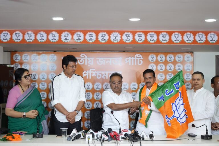 Santosh Pathak Joins Bharatiya Janata Party, Chowringhee Candidacy Buzz Grows