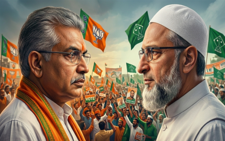 Owaisi Arrives in Kolkata for Bengal Campaign, BJP’s Dilip Ghosh Reacts