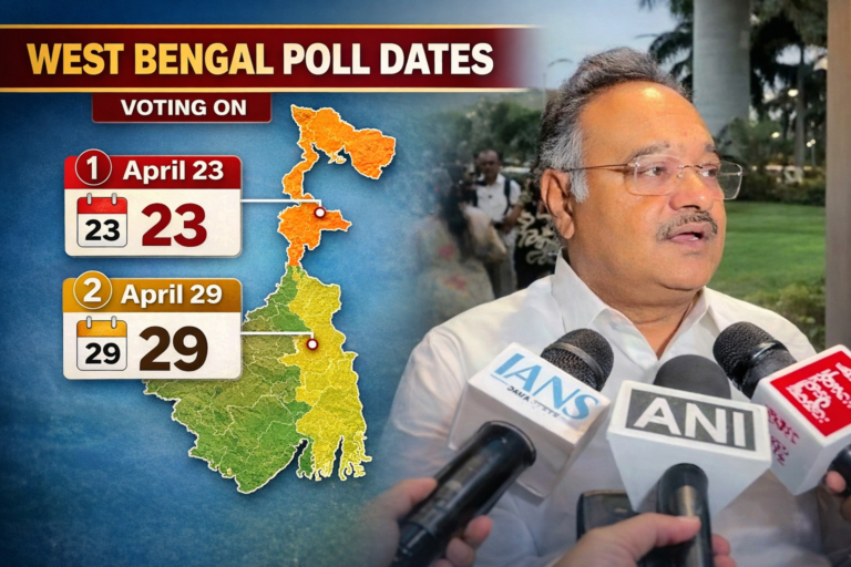 No Bengal Elections Till SIR Done: BJP Chief on ECI’s 2026 Schedule