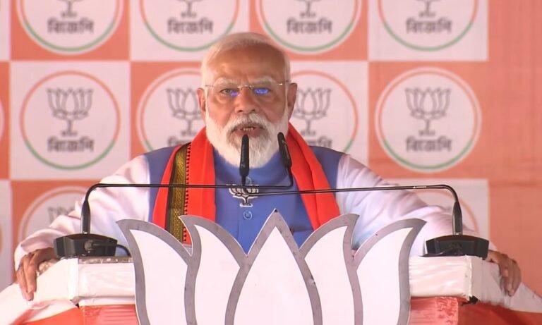 PM Narendra Modi Slams TMC in Murshidabad Rally, Raises Sandeshkhali and RG Kar Issues