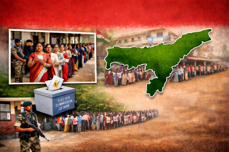 Assam Records 84.42% Voting Till 5 PM; Robust Turnout Across Districts