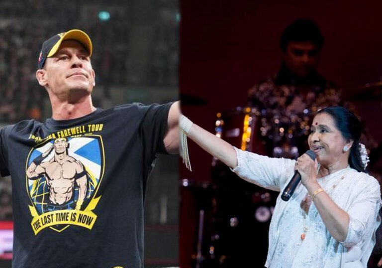 John Cena Shares Asha Bhosle’s Photo in Tribute, Fans React ‘India Loves You’