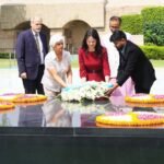 Annalena Baerbock Begins India Visit with Tribute to Mahatma Gandhi at Rajghat