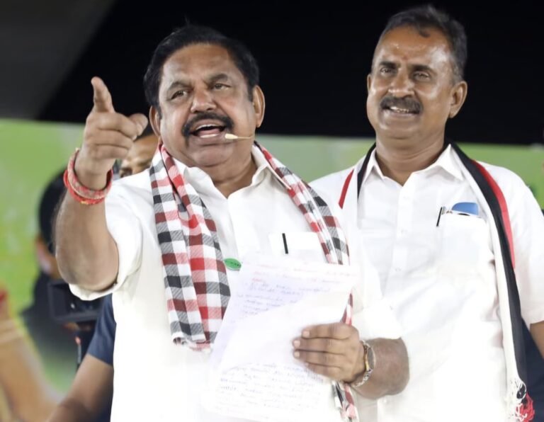 Edappadi K Palaniswami Targets MK Stalin Over Seat Allocation Bill, Says ‘Tamil Nadu Women’s Rights Taken Away’
