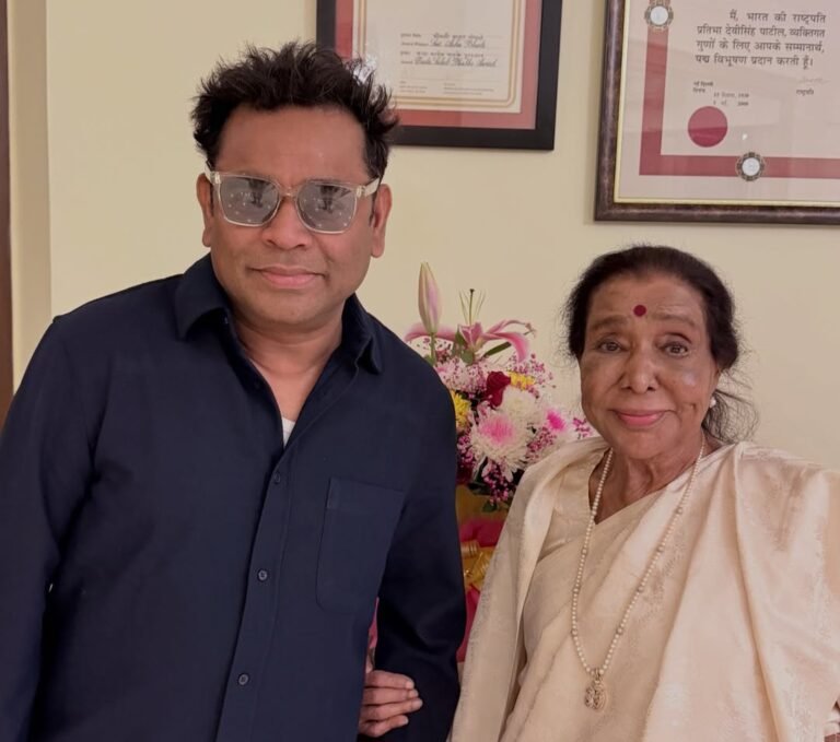 AR Rahman Pays Tribute to Asha Bhosle: “Her Voice and Aura Will Live Forever”