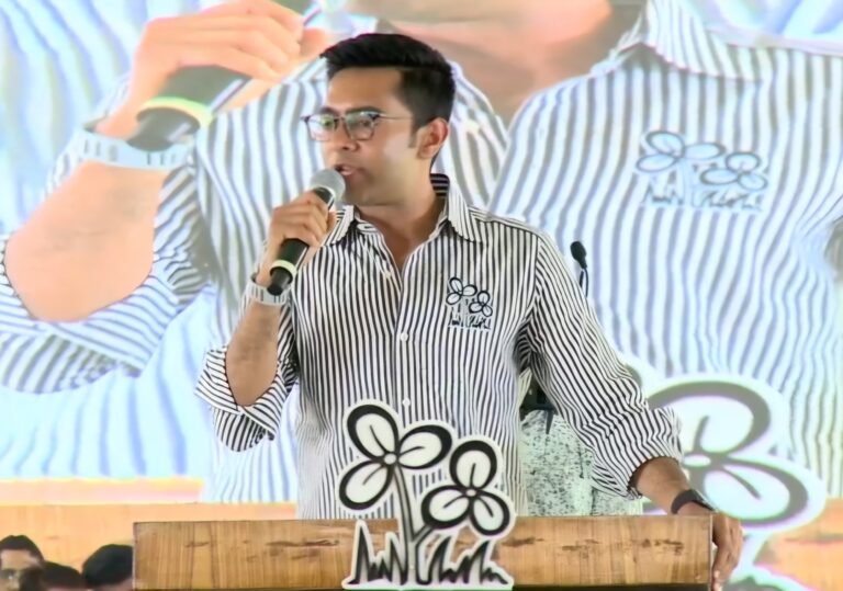Abhishek Banerjee Claims TMC “Hit a Century” in Phase 1, Alleges BJP Spreading False Narrative