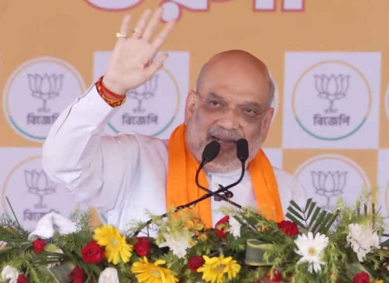 Amit Shah Targets TMC in Onda Rally, Urges Fearless Voting Ahead of Bengal Polls