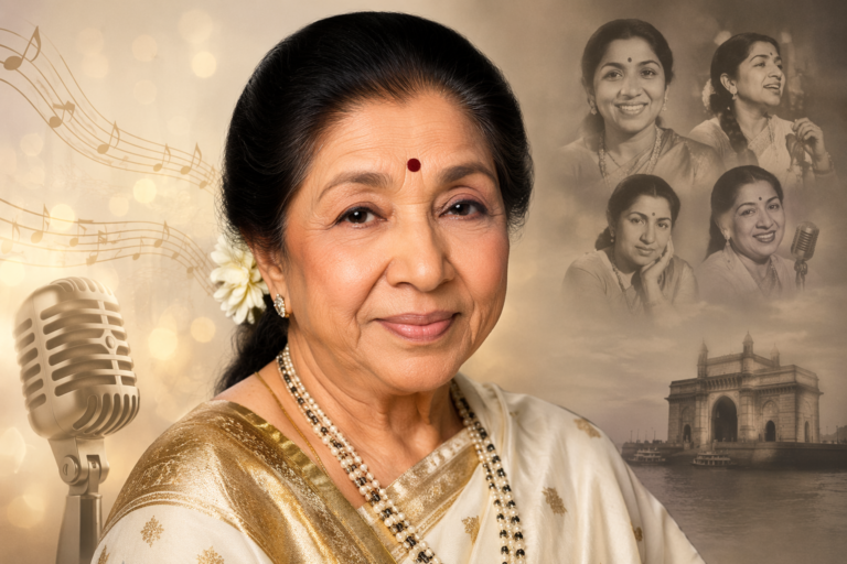 Legendary Playback Singer Asha Bhosle Passes Away at 92 in Mumbai’s Breach Candy Hospital