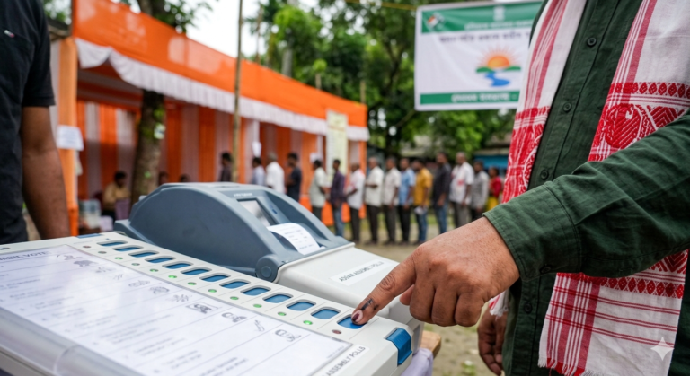 High Voter Turnout in Assam Polls 2026; BJP vs Congress Battle Intensifies