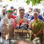 Kiren Rijiju Slams Kharge’s “Terrorist” Remark, Urges ECI to Take Immediate Action