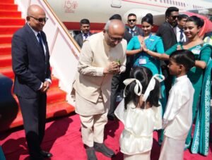 Vice President C. P. Radhakrishnan Begins Historic First Bilateral Visit to Sri Lanka