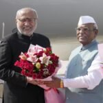 Vice-President C. P. Radhakrishnan Receives Warm Welcome in Jaipur