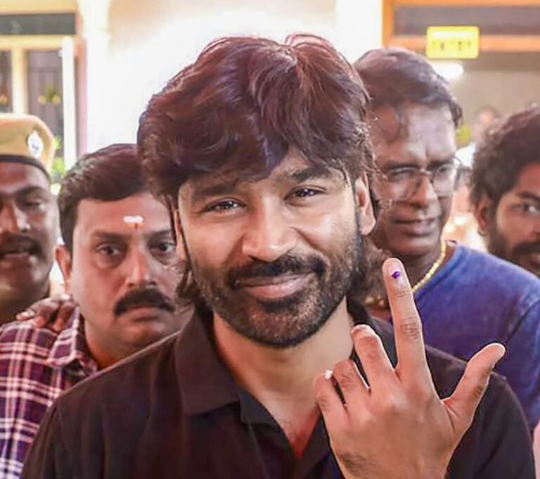 Actor Dhanush Casts Vote Early in Chennai at Alwarpet, Emphasises Civic Duty on Election Day