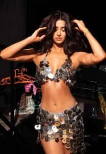 Disha Patani Scorches Internet in Bold Silver Sequin Look 