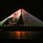 Bandra-Worli Sea Link Glows in Tribute to Dr B. R. Ambedkar