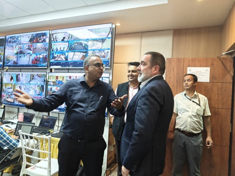 International Delegates Observe Tech-Driven Election Monitoring at CEO Assam Office