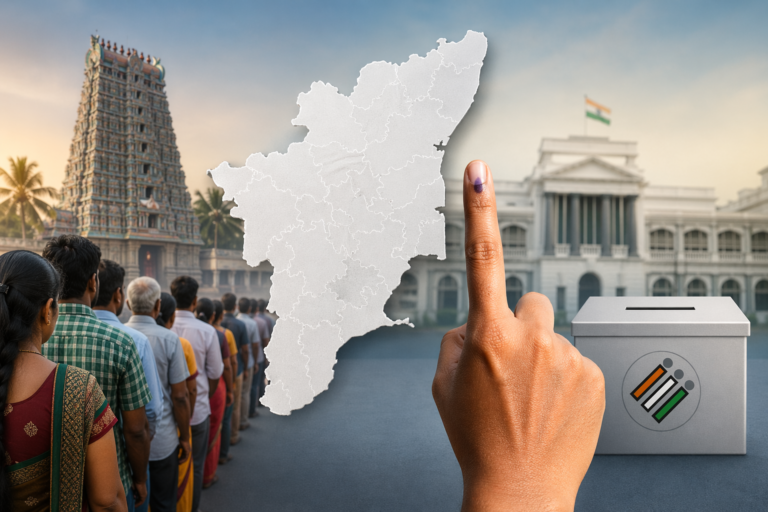 Tamil Nadu Records 84.41% Approximate Voter Turnout in High-Stakes Assembly Elections