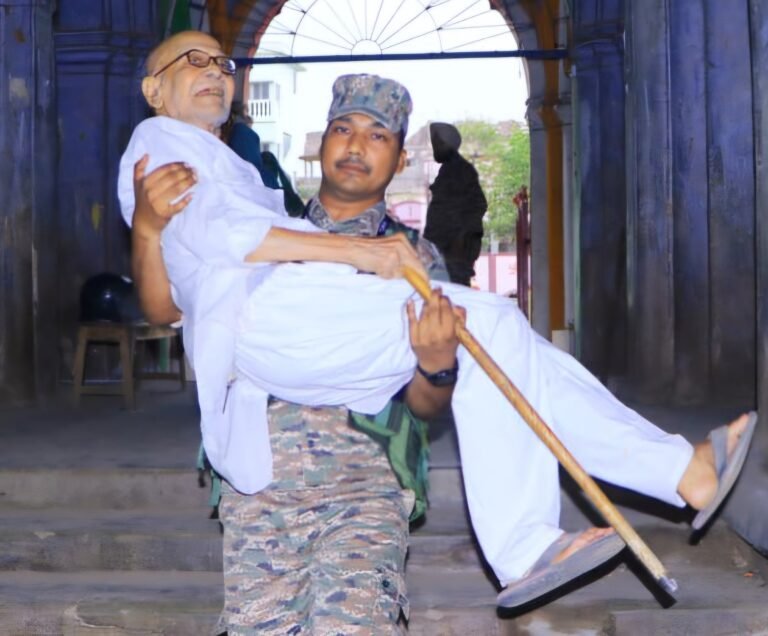 Beyond the Ballot: CAPF Personnel Win Hearts in Purba Bardhaman