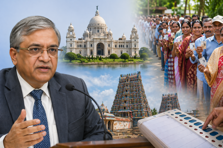 ECI “Salutes” Voters as Democracy Sweeps West Bengal and Tamil Nadu