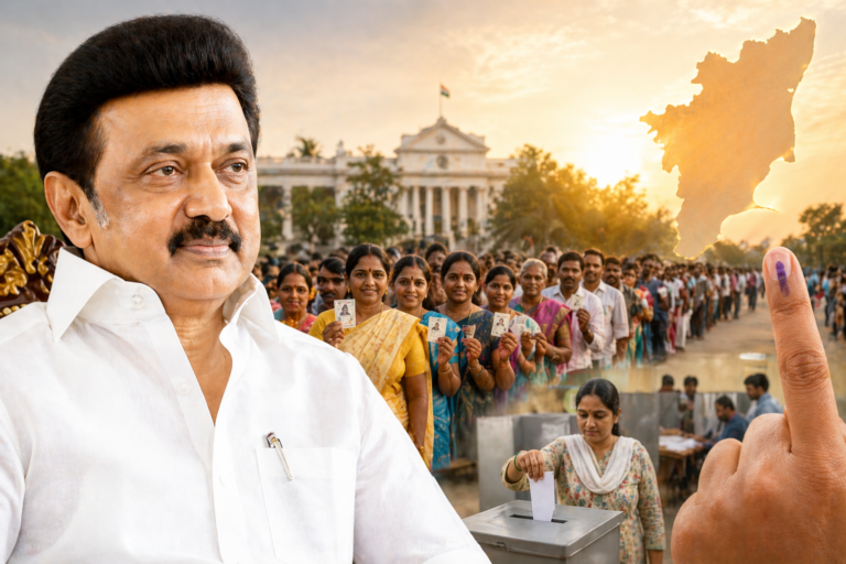 Tamil Nadu Records 84.69% Voter Turnout: CM M.K. Stalin Hails Peaceful Polls and Democratic Spirit