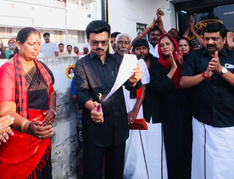 MK Stalin’s Strong Message on Delimitation: “Resistance Will Spread Across Tamil Nadu”