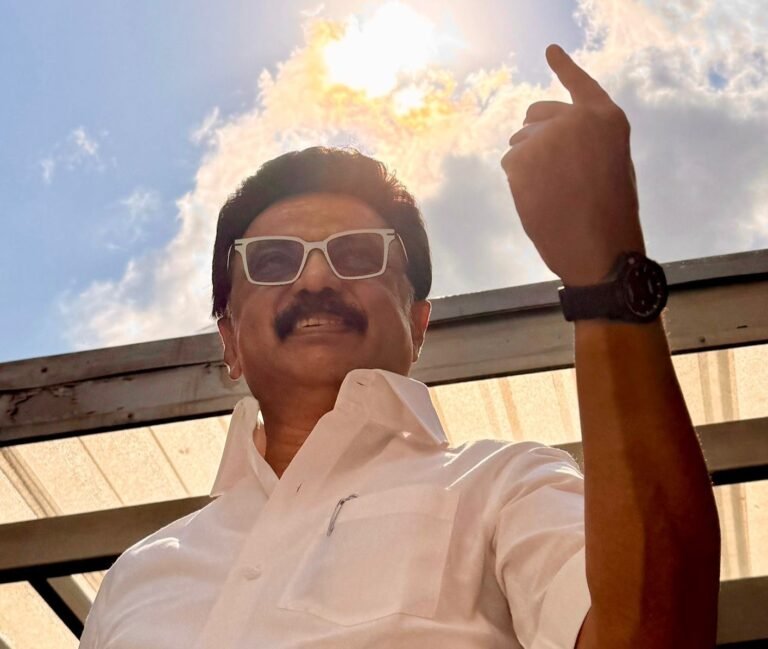 Tamil Nadu CM M. K. Stalin Urges Voters to Strengthen Democracy, Calls Voting a Shield for the State’s Future