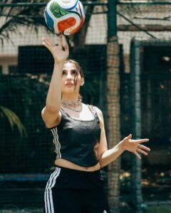 Nora Fatehi’s Sizzling Fusion of Football and Fashion