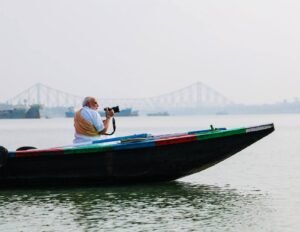 PM Modi Pays Tribute to Ganga During Hooghly Visit, Calls River the Soul of Bengali Civilization
