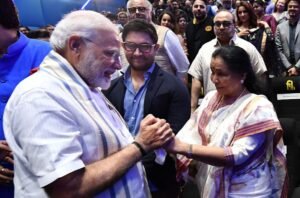 "Her Voice Touched Countless Hearts": PM Modi Mourns the Death of Musical Legend Asha Bhosle